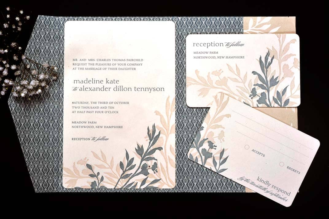 wedding invitation classy