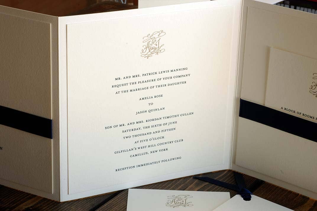 wedding invitation