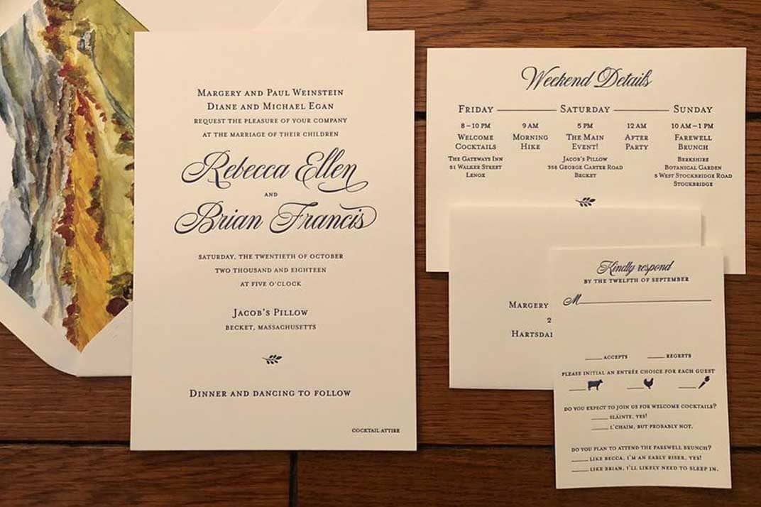 wedding invitation